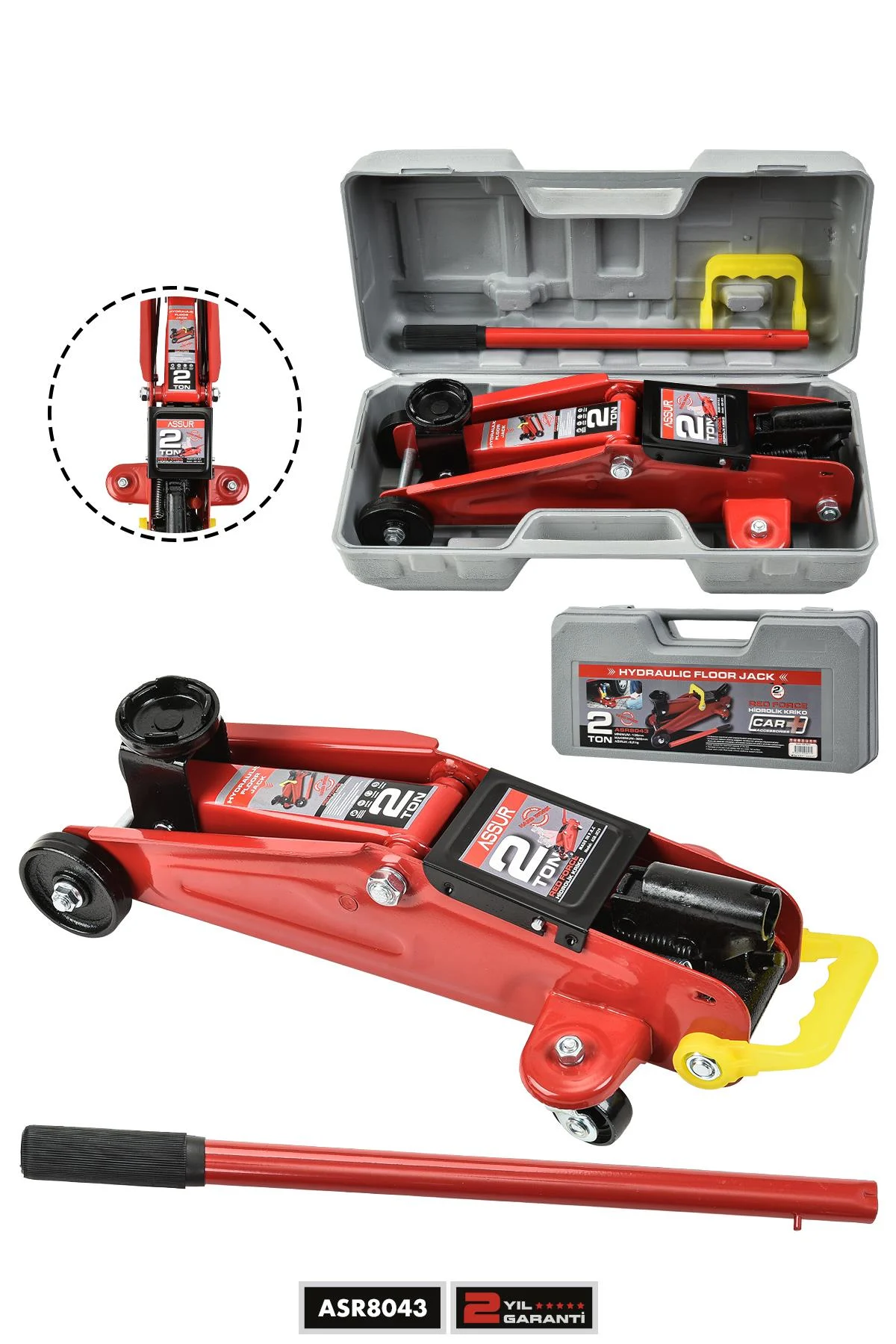ASSUR 2 TON KAPASİTELİ KRİKO