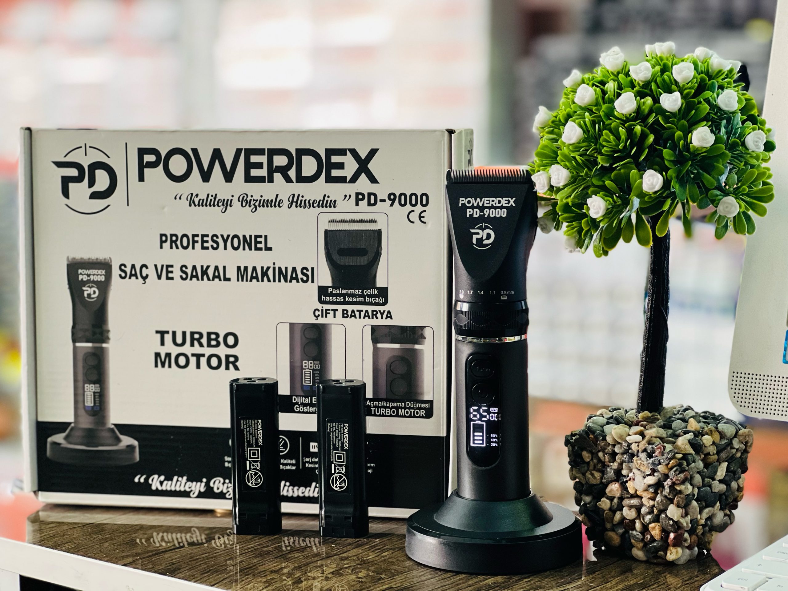 Powerdex Profesyonel Saç ve Sakal Tıraş Makinesi PD-9000